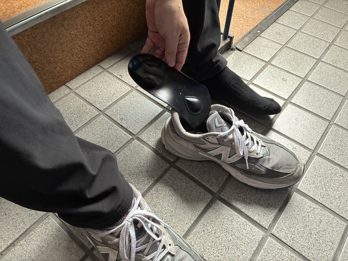 ご本人撮影：装着シーン